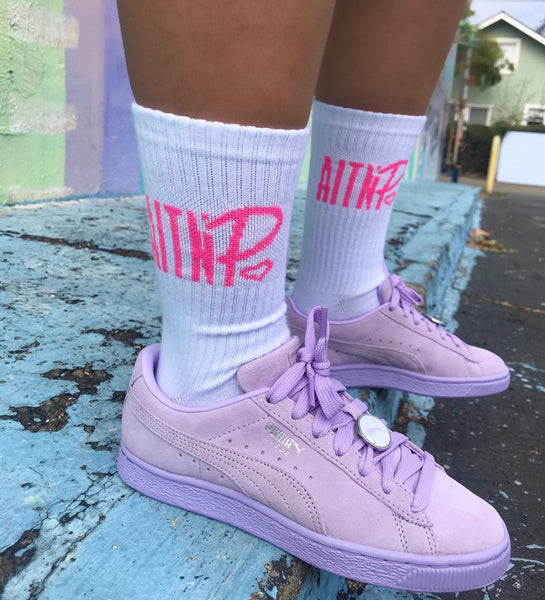 AITNP Essentials Socks - Ambition Is The New Pink