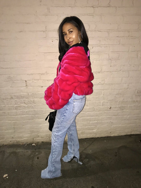 Feeling Myself Jacket - Ambition Is The New Pink