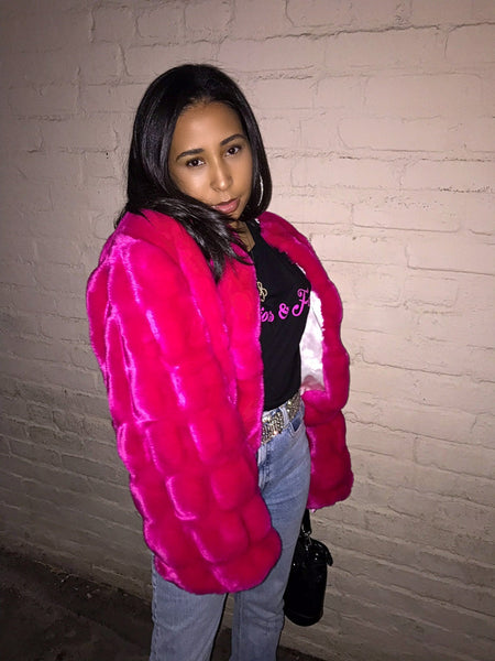 Feeling Myself Jacket - Ambition Is The New Pink