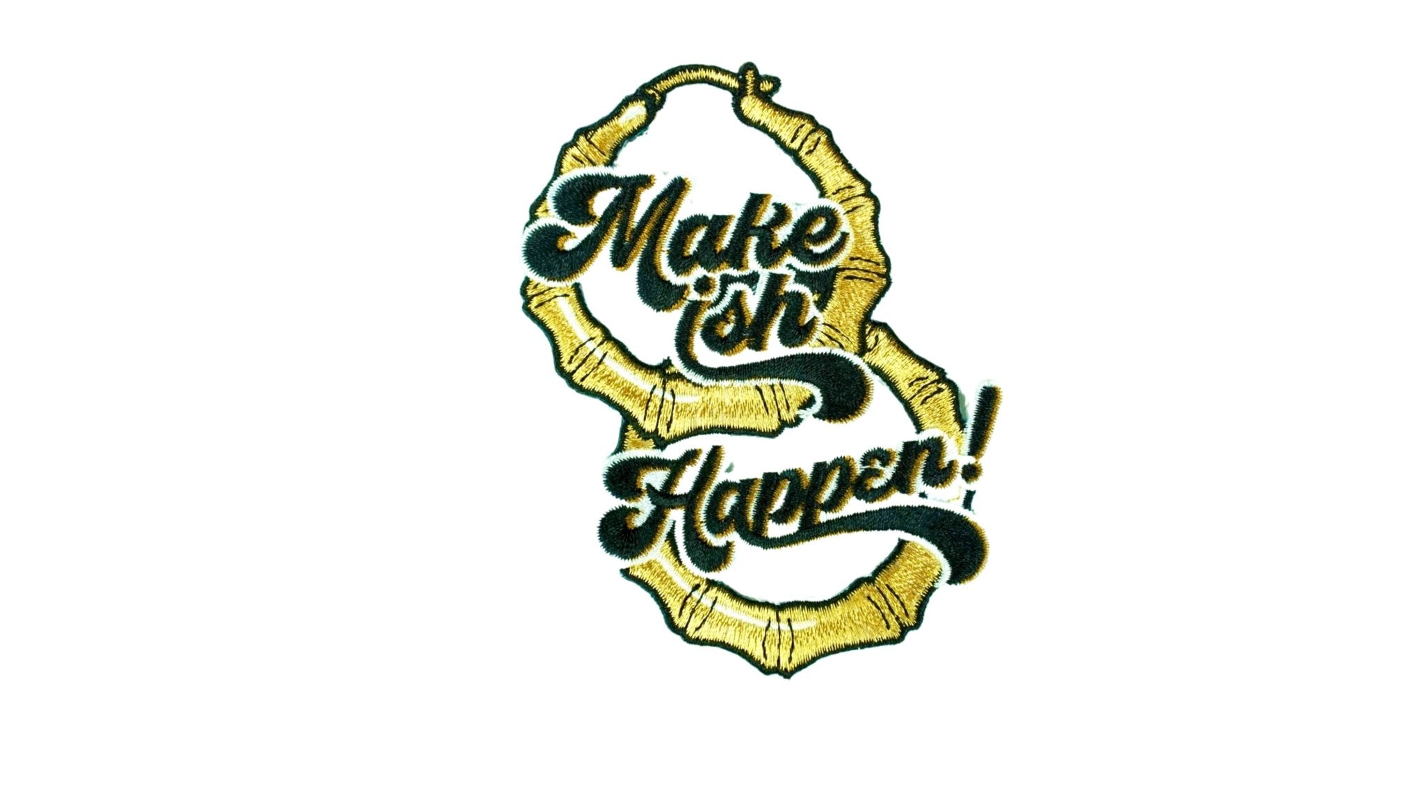 Make ISH Happen Earrings - Patch - Ambition Is The New Pink